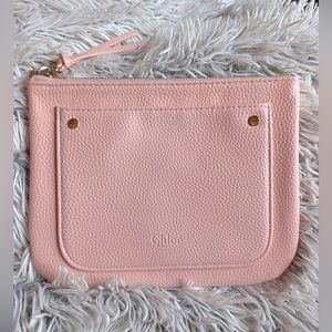 CHLOE LARGE Gorgeous Pink Pebble Pouch